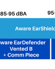 Aware EarDefender Vented B